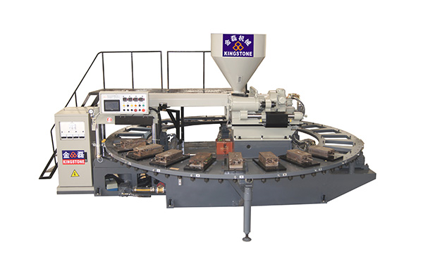 全自動(dòng)圓盤式PVC/TPR鞋底成型機(jī)JL-105 全自動(dòng)圓盤式PVC/TPR鞋底成型機(jī)JL-105